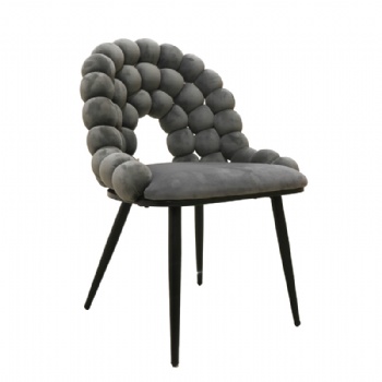 Luxury Velvet Ball Chair